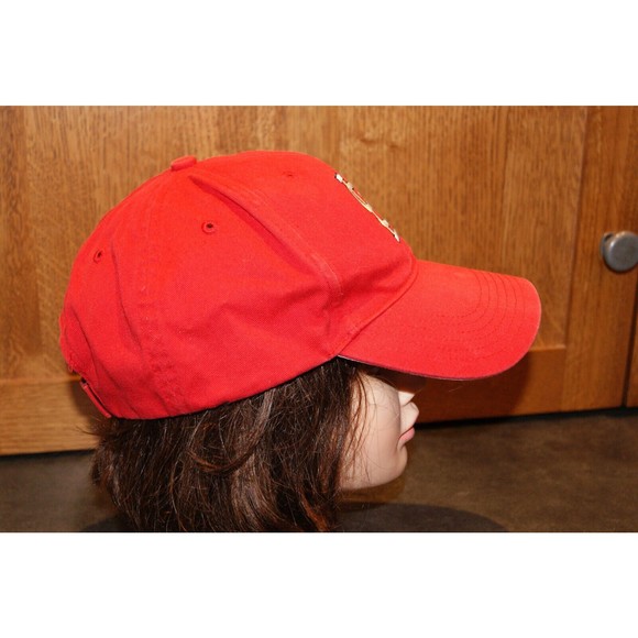 Vtg St Louis Cardinals Red Hat Cap Genuine Merch OSFA - Picture 2 of 6